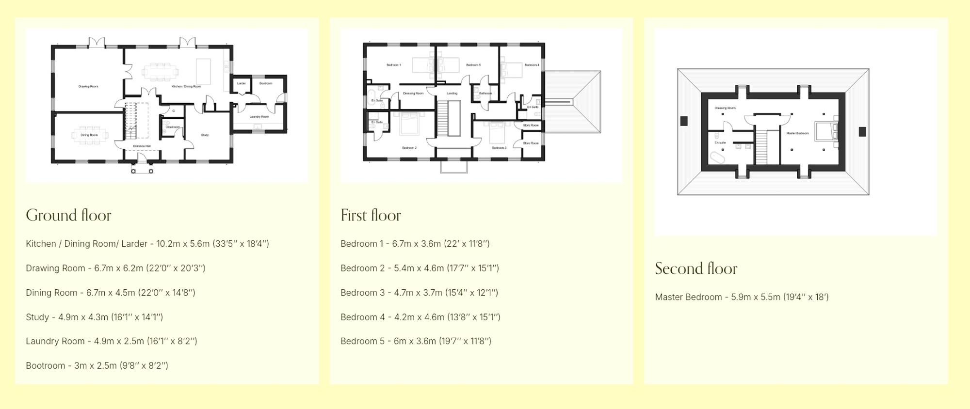 Floorplans For Oak Tree Drive, Newtown, RG20