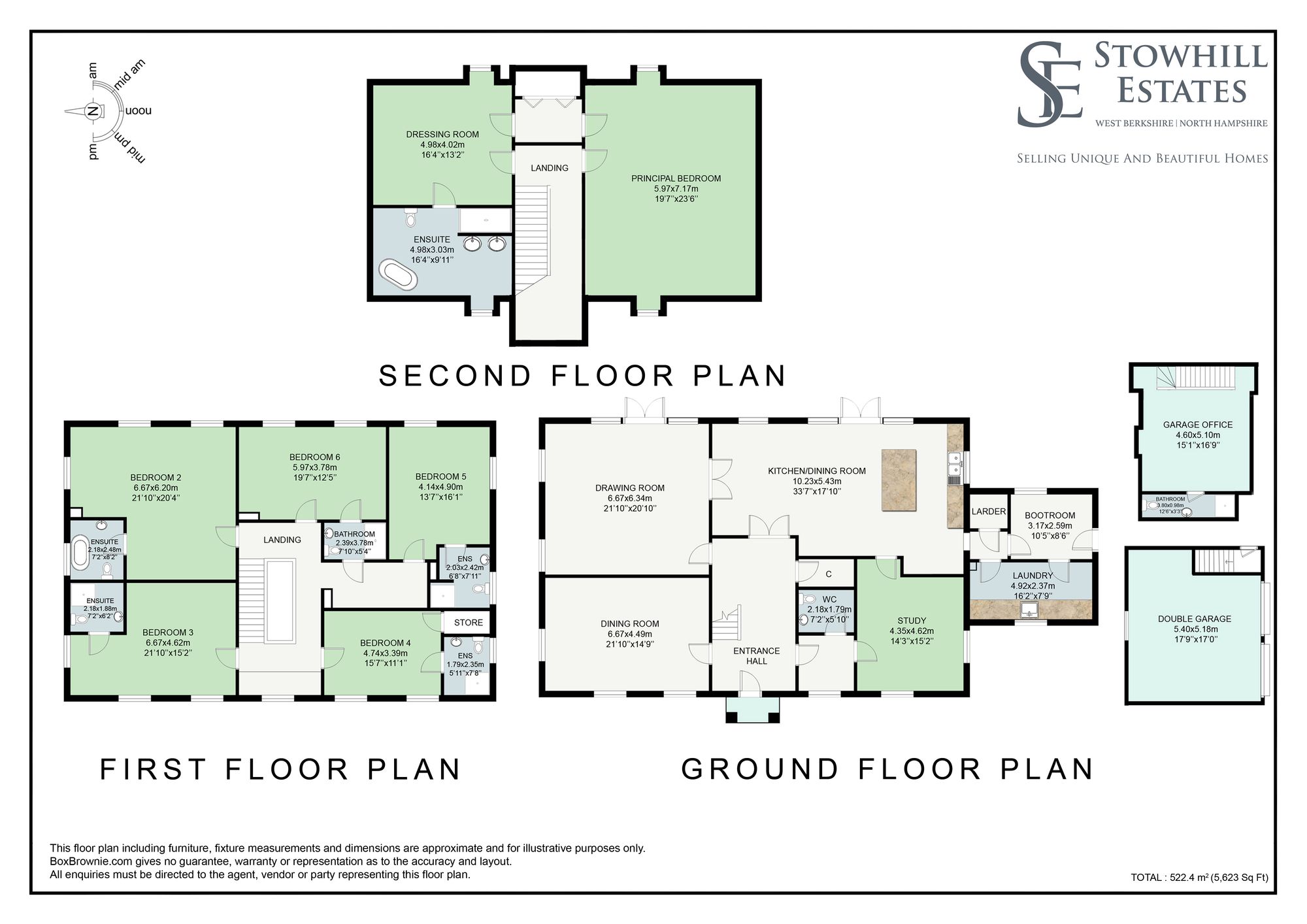 Floorplans For Oak Tree Drive, Newtown, RG20