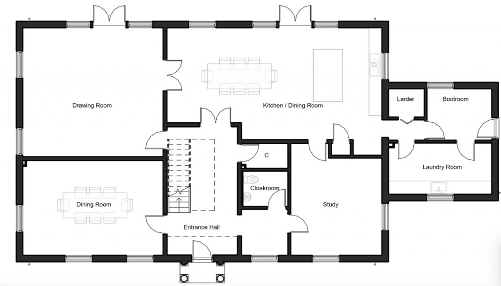 Floorplans For Oak Tree Drive, Newtown, RG20