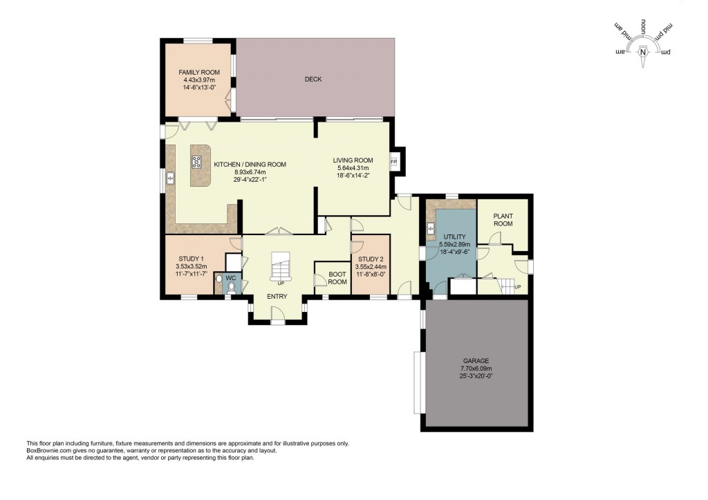 Floorplans For High Street, Standlake, OX29