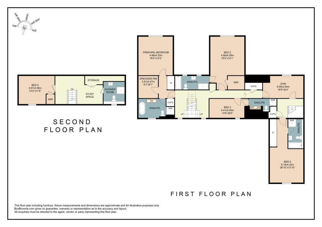 Floorplans For High Street, Standlake, OX29