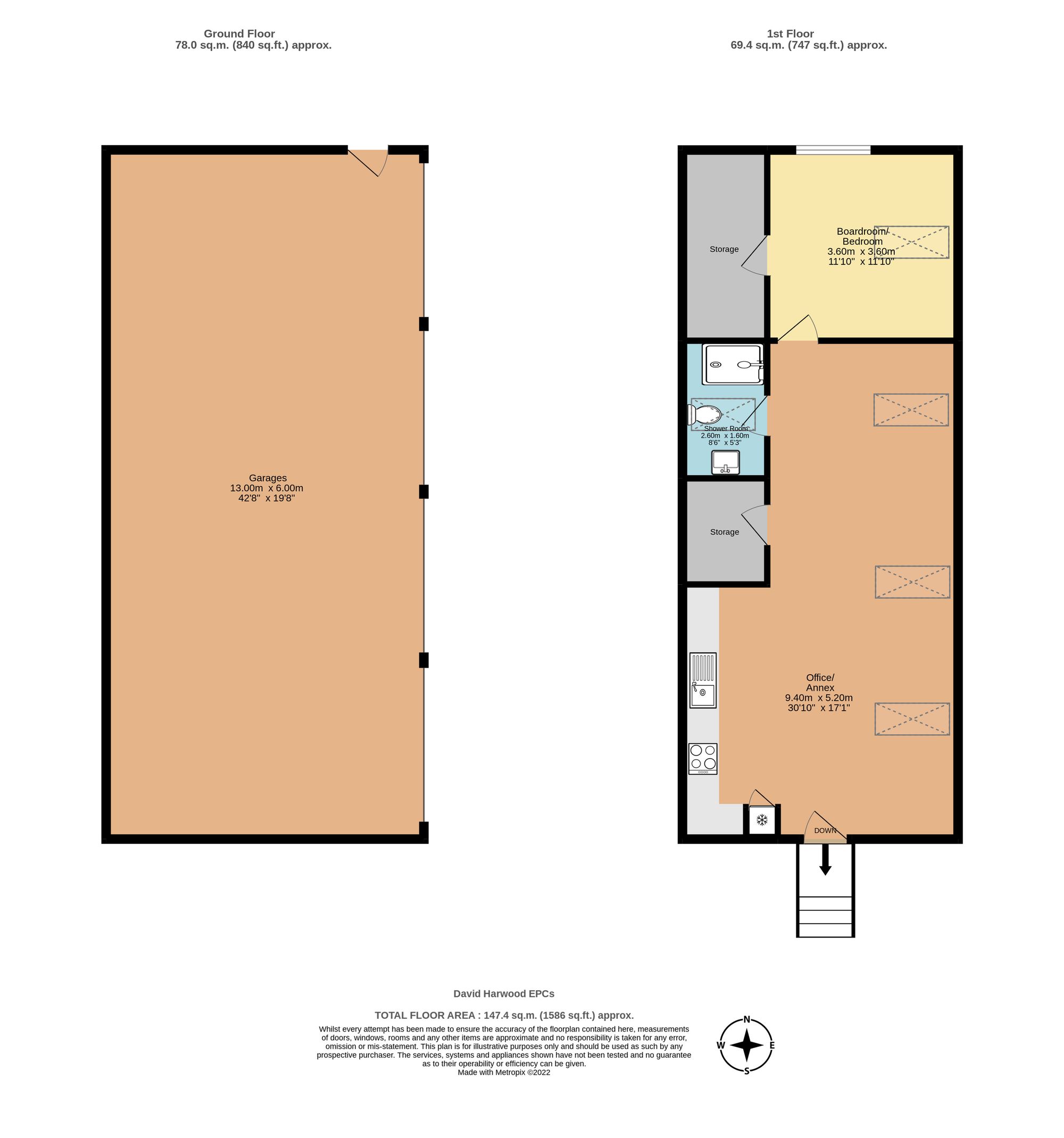 Floorplans For Oxford Road, Frilford, OX13