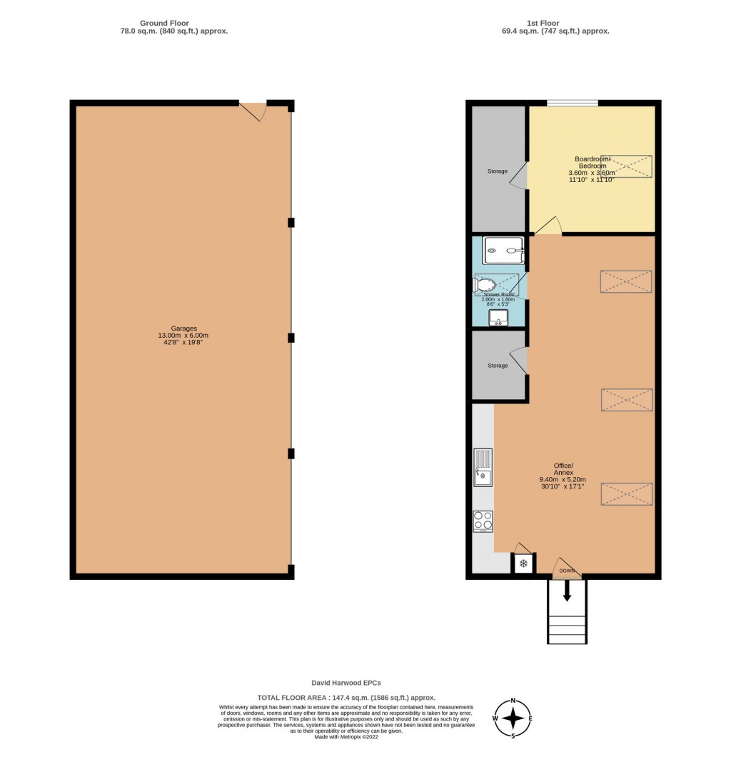 Floorplans For Oxford Road, Frilford, OX13